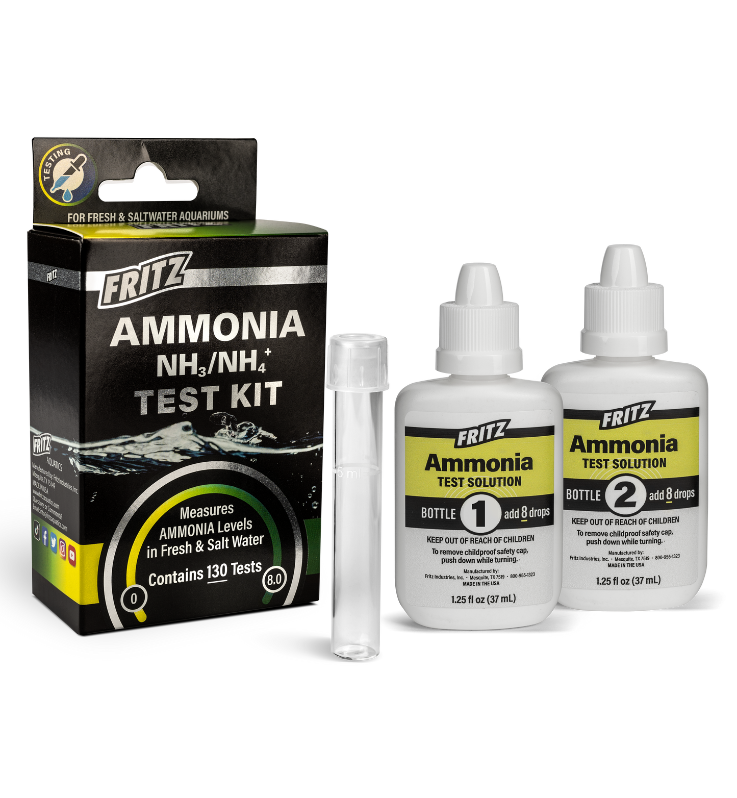 Fritz Ammonia Test Kit